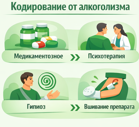 кодирование от алкоголизма в Емве Санати